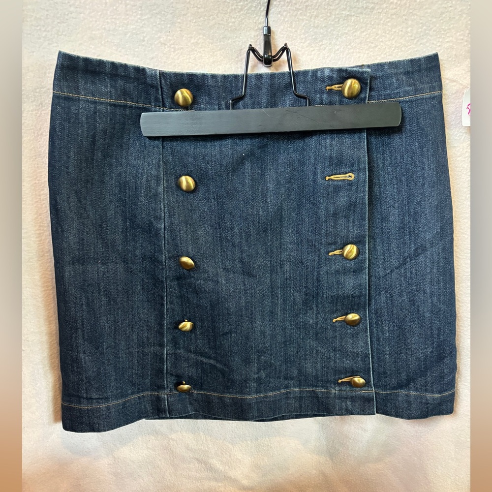 Michael kors denim skirt